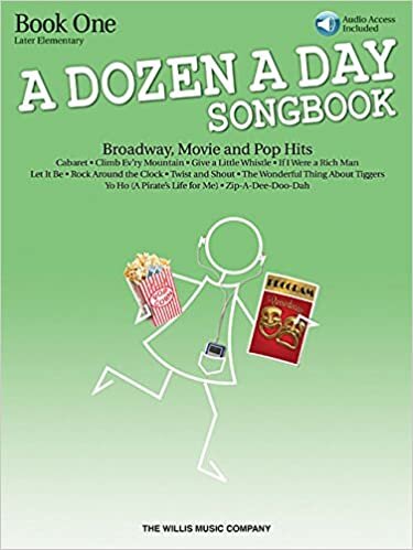 A Dozen a Day Songbook: Broadway, Movie and Pop Hits