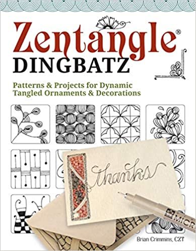 تحميل Zentangle Dingbats: Patterns &amp; Projects for Dynamic Tangled Ornaments &amp; Decorations