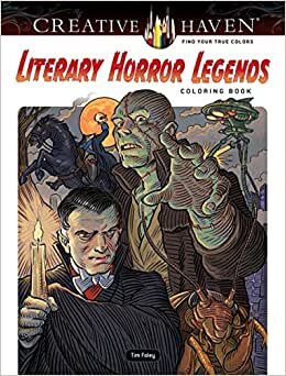 تحميل Creative Haven Literary Horror Legends Coloring Book
