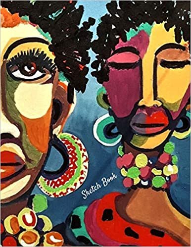 اقرأ Sketch Book: African Art Themed Personalized Artist Sketchbook For Drawing and Creative Doodling الكتاب الاليكتروني 