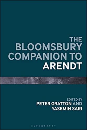 indir The Bloomsbury Companion to Arendt (Bloomsbury Companions)