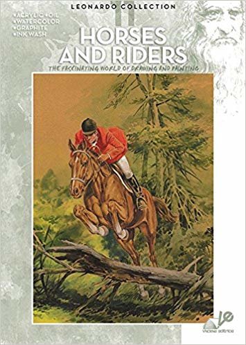 indir Leonardo Collection Desen Kitabı Horses And Riders N: 11 Atlar ve Jokeyler N: 11