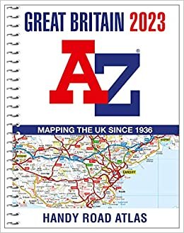 تحميل Great Britain A-Z Handy Road Atlas 2023 (A5 Spiral)