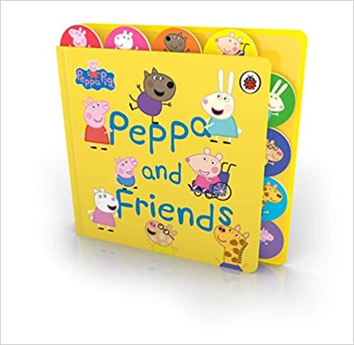  بدون تسجيل ليقرأ Peppa Pig: Peppa and Friends: Tabbed Board Book