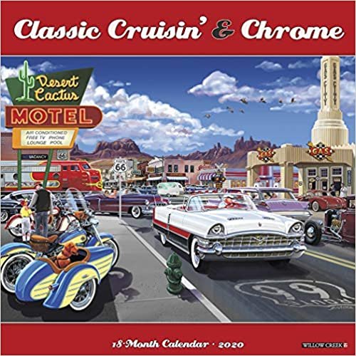 ダウンロード  Classic Cruisin' & Chrome 2020 Calendar 本