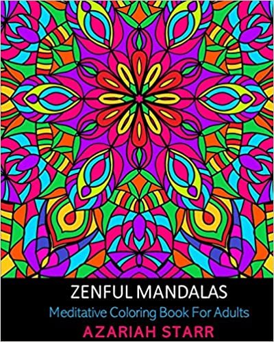 indir Zenful Mandalas: Meditative Coloring Book For Adults