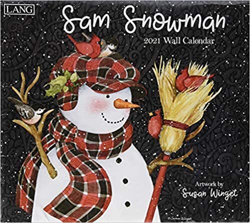 Sam Snowman 2021 Calendar: Includes Downloadable Wallpaper