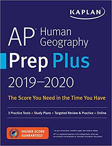 اقرأ AP Human Geography Prep Plus 2019-2020: 3 Practice Tests + Study Plans + Targeted Review & Practice + Online الكتاب الاليكتروني 