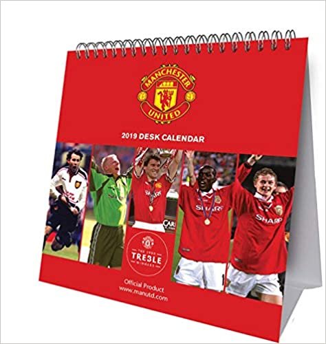 Manchester United Desk Easel Official 2019 Calendar - Desk Easel Format