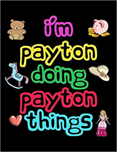 indir I&#39;m Payton Doing Payton Things: 2020 Kids Planners for Girls Named Payton