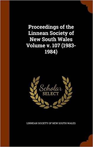 Proceedings of the Linnean Society of New South Wales Volume V. 107 (1983-1984) indir