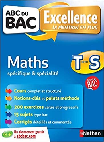 indir ABC du BAC excellence Maths terminale S spécifique &amp; spécialité