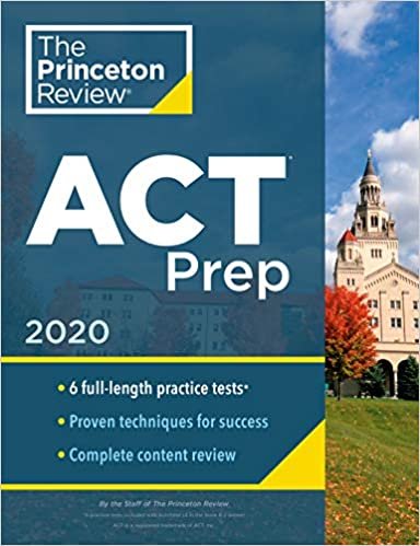 تحميل Cracking the ACT with 6 Practice Tests: 2020 Edition