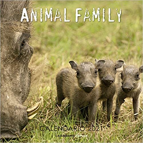 indir Calendario Animal family 2021 (Calendarios y agendas)