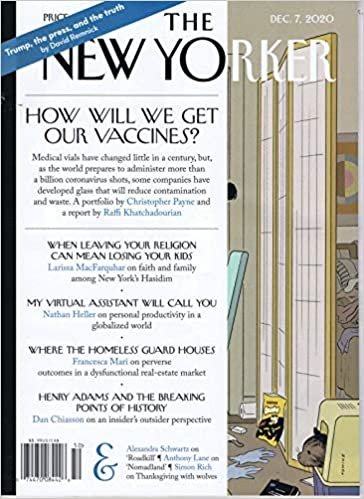 ダウンロード  The New Yorker [US] December 7 2020 (単号) 本