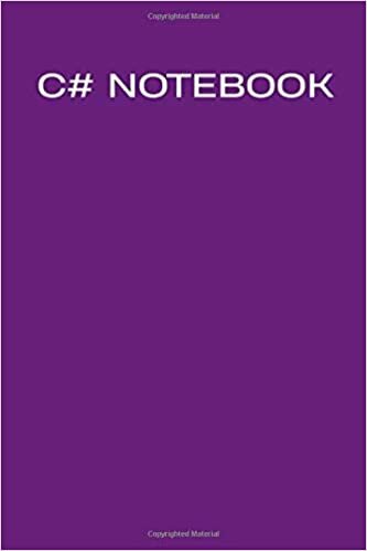 indir C# Notebook : Programmer&#39;s / Developer&#39;s Coding Notebook Journal: Lined C sharp Coding Notebook / Journal Gift, 120 pages (6&quot;X9&quot;)