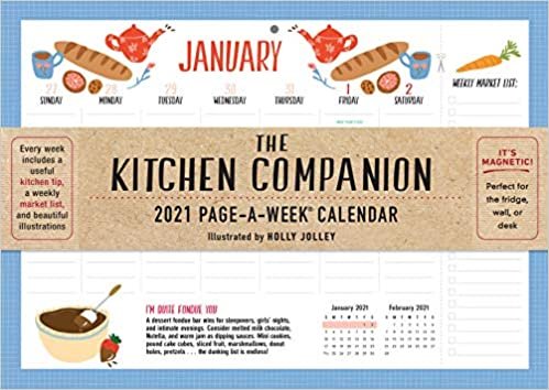 The Kitchen Companion Page-a-week 2021 Calendar