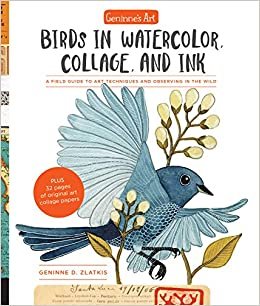 Geninne's Art: Birds in Watercolor, Collage, and Ink: A field guide to art techniques and observing in the wild (Gennies Art)
