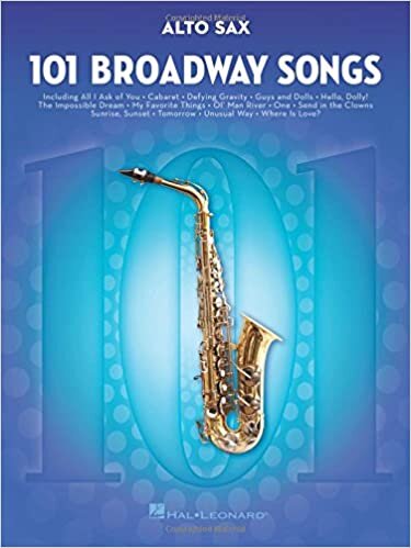 ダウンロード  101 Broadway Songs for Alto Sax 本