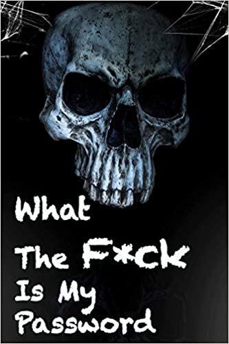 indir What The F*ck Is My Password: 6 X 9 Blank Lined - skull