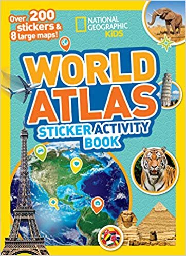 تحميل World Atlas Sticker Activity Book: Over 1,000 Stickers!