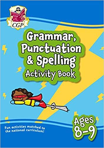 New Grammar, Punctuation & Spelling Home Learning Activity Book for Ages 8-9 (CGP Primary Fun Home Learning Activity Books) indir