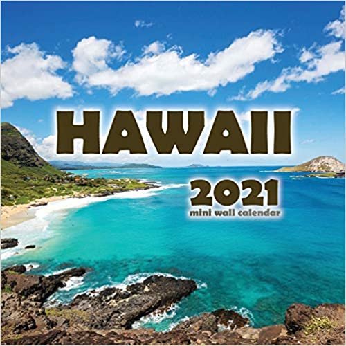 Hawaii 2021 Mini Wall Calendar