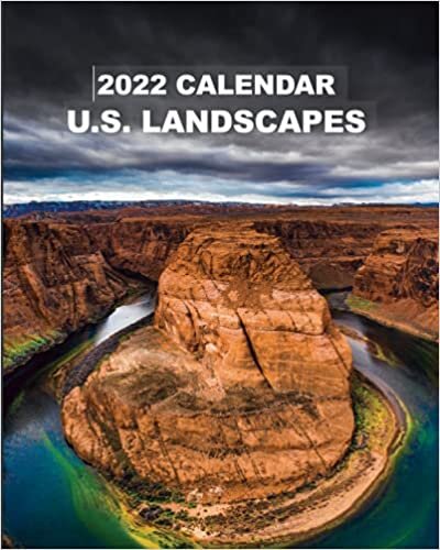 indir 2022 Calendar U.S. Landscapes: Sunday-Saturday with Nature Images; Includes Tracker for Finances and Important Dates