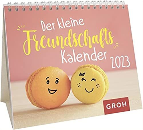 ダウンロード  Der kleine Freundschaftskalender 2023: Mini-Monatskalender. Kleiner Aufstellkalender mit Monatskalendarium 本