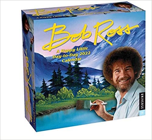 Bob Ross: A Happy Little Day-to-Day 2022 Calendar