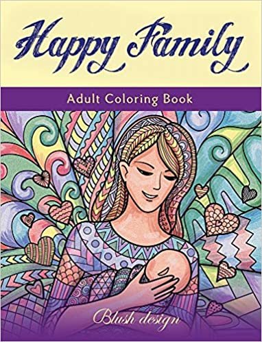 تحميل Happy Family: Adult Coloring Book