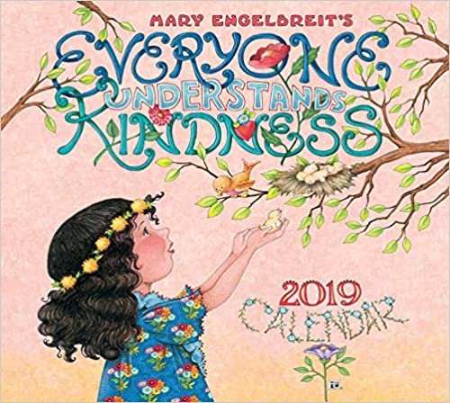 ダウンロード  Mary Engelbreit 2019 Deluxe Wall Calendar: Everyone Understands Kindness 本