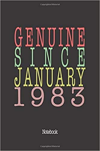تحميل Genuine Since January 1983: Notebook