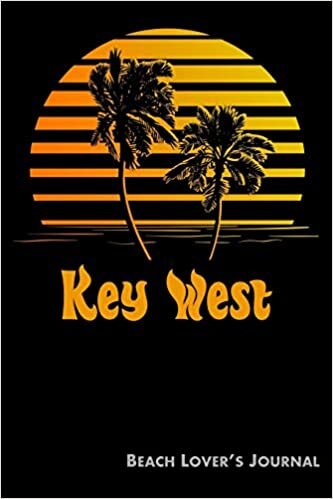 indir Key West Beach Lover&#39;s Journal: Summer Vacation Diary with Beach Themed Stationary (6 x 9)