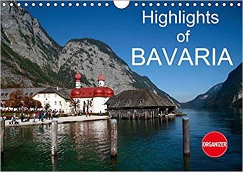 Highlights of Bavaria (Wall Calendar 2021 DIN A4 Landscape): Idyllic and romantic impressions of Bavaria (Birthday calendar, 14 pages )