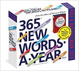 365 New Words-a-Year 2020 Calendar