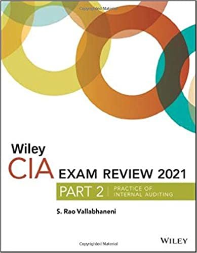 Wiley CIA Exam Review 2021, Part 2: Practice of Internal Auditing (Wiley CIA Exam Review Series) ダウンロード