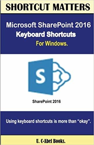 Microsoft SharePoint 2016 Keyboard Shortcuts For Windows (Shortcut Matters) indir