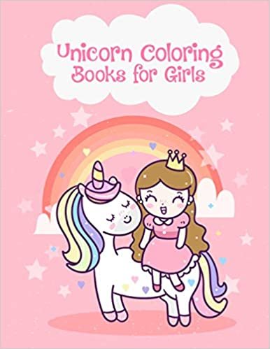 تحميل Unicorn Coloring Books for Girls: Princess Unicorn Birthday Gift Book for Coloring Practice, 50 Pages Unique Illustration Pictures Magical Unicorn Coloring Book for Girls, Boys, &amp; Kids