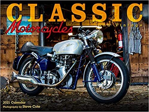 ダウンロード  Classic & Vintage Motorcycles 2021 Calendar 本
