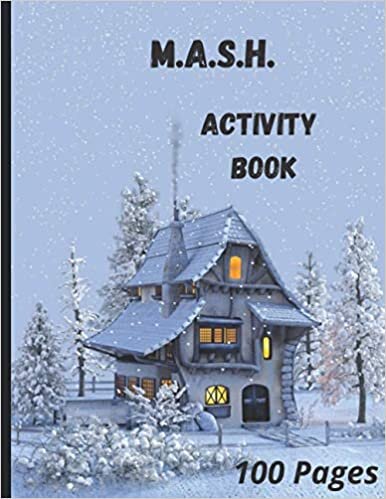 indir M.A.S.H. Activity Book - 100 Pages: MASH Game Notebook - Play with Friends - Discover Your Future 8.5X11 Classic Pen &amp; Paper Games