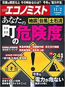 週刊エコノミスト 2021年 11/2号【特集:あなたの町の危険度 地震・台風・土石流】