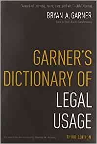 ダウンロード  Garner's Dictionary of Legal Usage 本
