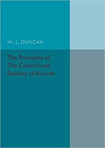 The Principles Of The Control And Stability Of Aircraft By W. J. Duncan