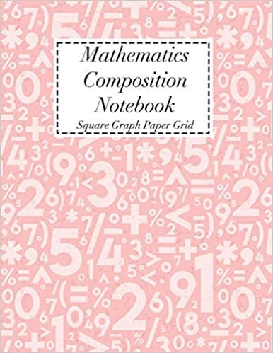Mathematics Composition Notebook: Square Graph Paper - Math Squared Note Book - Grid Paper Notebook