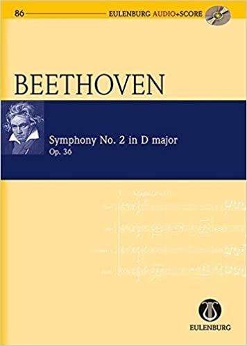 Sinfonie Nr. 2 D-Dur: op. 36. Orchester. Studienpartitur + CD. (Eulenburg Audio+Score, Band 86) indir