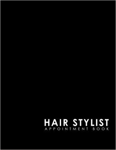 تحميل Hair Stylist Appointment Book: 6 Columns Appointment Agenda, Appointment Planner, Daily Appointment Books, Black Cover