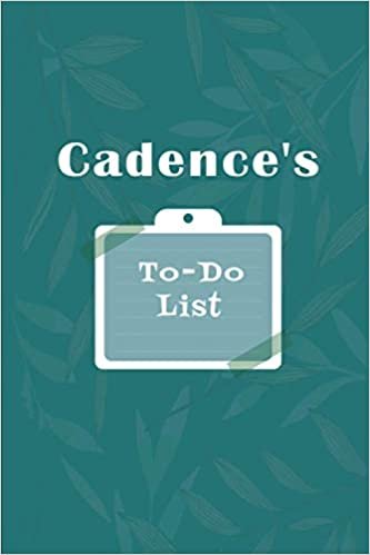 indir Cadence&#39;s To˗Do list: Checklist Notebook | Daily Planner Undated Time Management Notebook