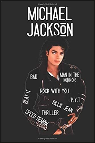 Michael Jackson: Michael Jackson Journal | Notebook | Beat it | Music | Blank Lined Journal