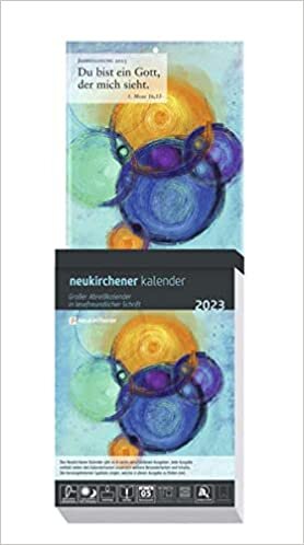 Neukirchener Kalender 2023 Grossdruck-Abreisskalender: Block mit 384 Blaettern, zum Aufstellen oder Aufhaengen, mit integrierter Rueckwand